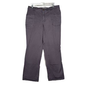 Frye & Co Pants Womens 14 Gray Khaki Straight Streetwear Everyday Casual Neutral